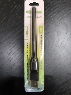 USB αντάπτορας Wi-Fi MediaTek MT7601 με εξωτερική κεραία, 150 Mbps
