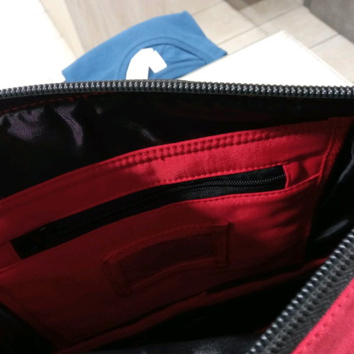 Messenger bag new, red shoulder durable material