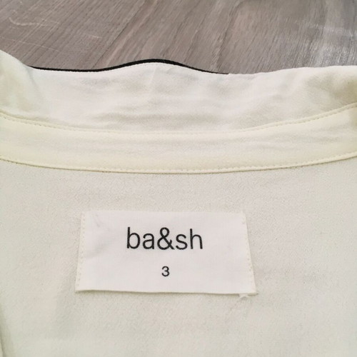 Ba&Sh cream-colored viscose dress M like new