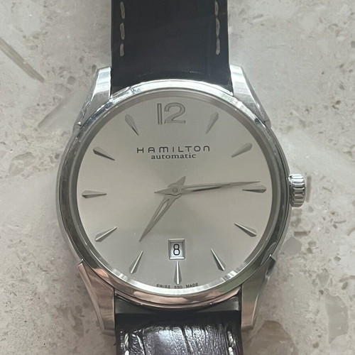 Hamilton Jazzmaster Slim Auto 43mm like new, gray
