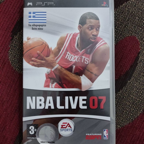 NBA Live 07 PSP used