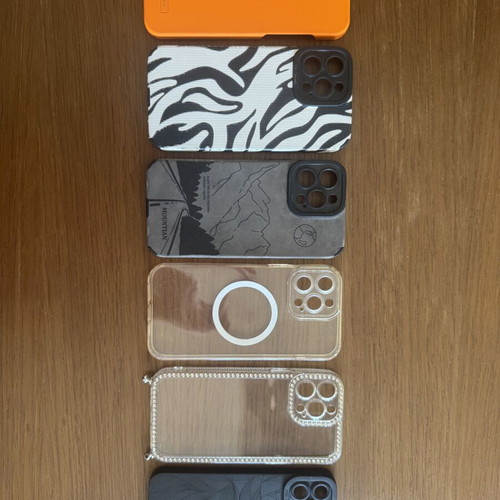 iPhone 13 Pro Max cases used, pack of 6