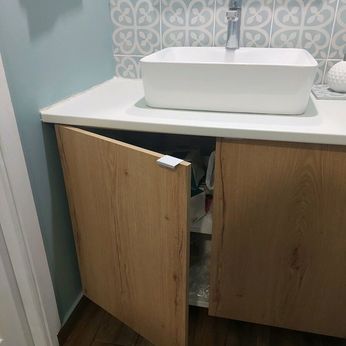 Bathroom furniture with sink like new, set of 2