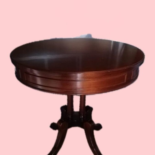 Round side table used classic style