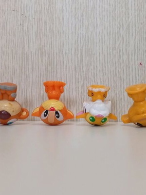 Kinder Surprise Joy figures miniatures used, vintage funny animals