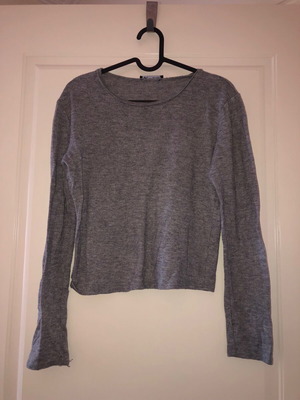 Grey Zara blouse used, size M