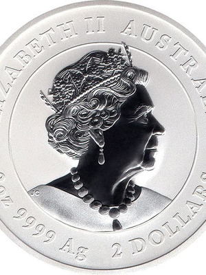 ''YEAR OF THE MOUSE'' - 2 Dollars 2020, Αυστραλία 2 oz 9999 .
