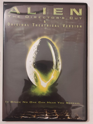 Alien DVD like new with subtitles, science fiction and horror