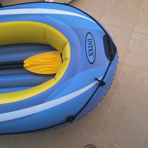 Inflatable boat used