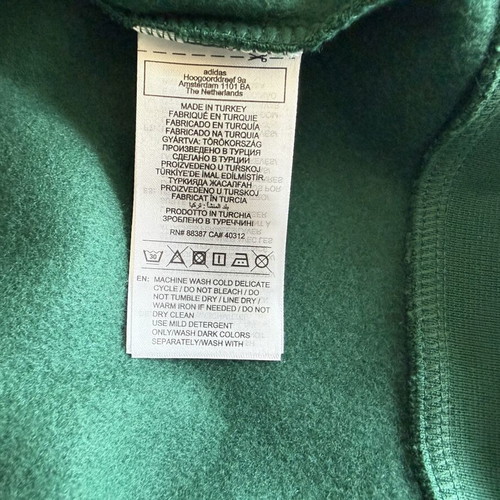 Adidas Trefoil Essentials men's tracksuit set new, size M, green