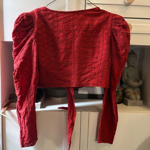 Kipour crop top S red like new