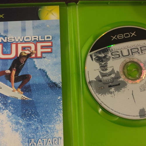 Transworld Surf Xbox game used, sports genre