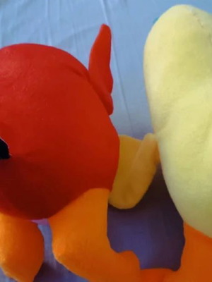 Angry Birds stuffed bears like new
