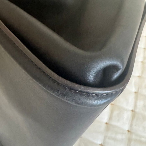 MCM Tote Leather Handbag Like New Black