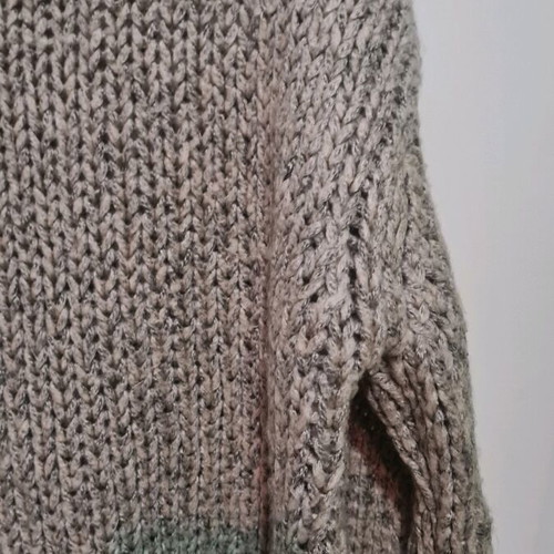 Pullover S gray new