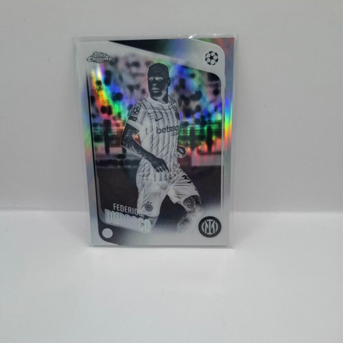 Topps Chrome UCC Federico DiMarco Negative SP Insert 2025-26, Inter Milan