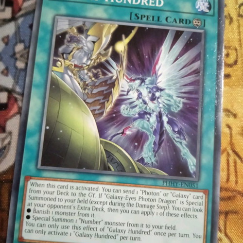 Galaxy Hundred μεταχειρισμένη Continuous Spell κάρτα Yu-Gi-Oh!