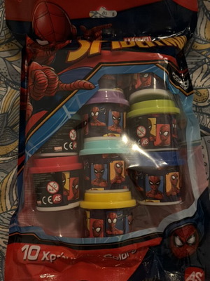 Spider Man modeling clay new, sealed