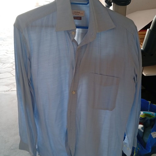 Caliban dress shirt XXL blue, excellent condition