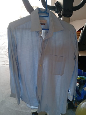 Caliban dress shirt XXL blue, excellent condition