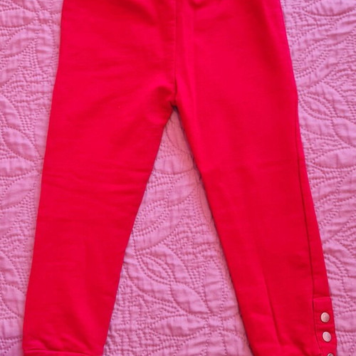 Winter leggings pusblu size 92 cm 2 years red