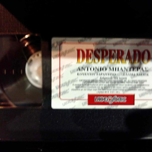 Desperado movie videocassette