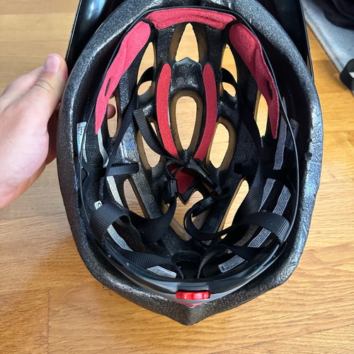 Bell Ukon FS cycling helmet used, red-black 54-61cm