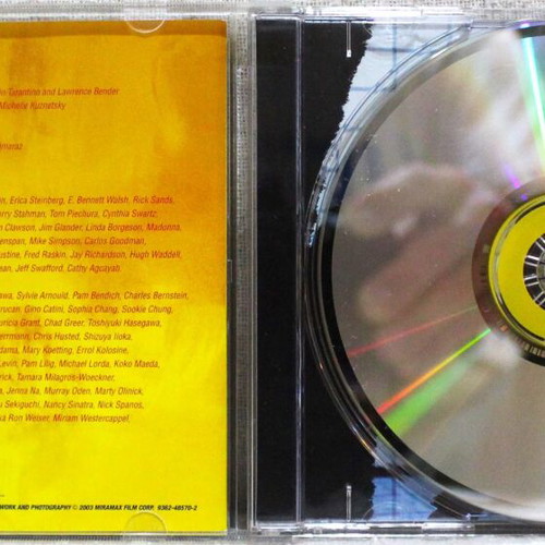 Kill Bill Vol. 1 Original Soundtrack CD new, Enhanced, Reissue