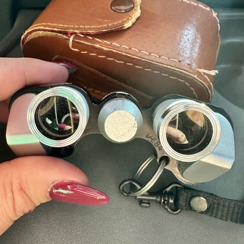 Opera theater binoculars like new with case