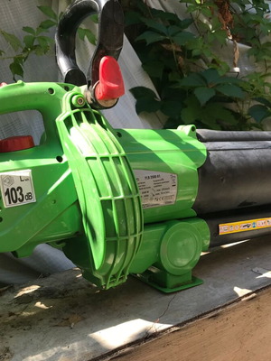 Ηλεκτρικός φυσητήρας 2500W μεταχειρισμένος με ρυθμιζόμενες στροφές