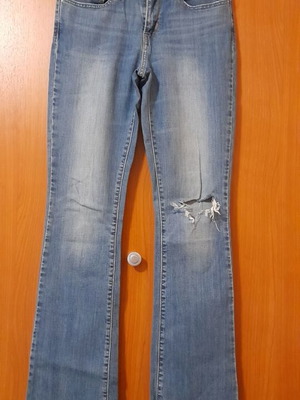 Γυναικεία τζιν Levi’s 715 Bootcut σαν καινούργιο, μέγεθος M μπλε