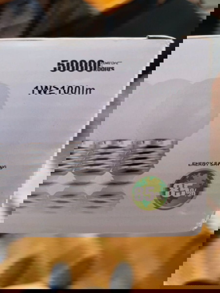 10 λάμπες led με λευκό φως