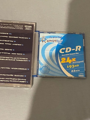 Mini CD-R συλλεκτικό 193 MB 22 min μικρών διαστάσεων