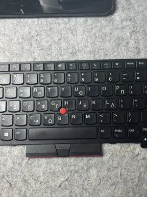 Клавиатура Lenovo ThinkPad T14 Gen 1 гръцко/английска като нова, без подсветка