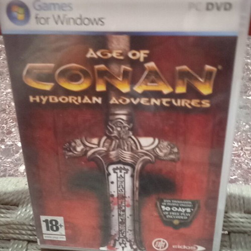 Age of Conan Hyborian Adventures PC game used collectible