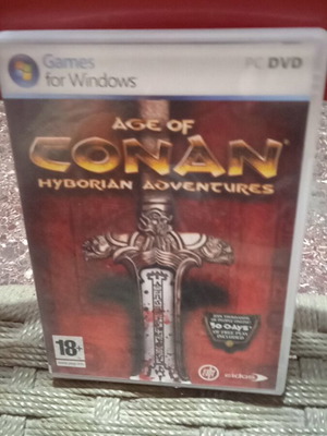 Age of Conan Hyborian Adventures PC game used collectible