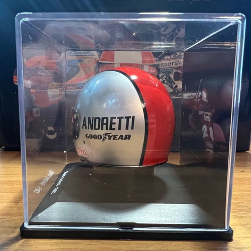 Mario Andretti 1982 helmet new from Ferrari collection