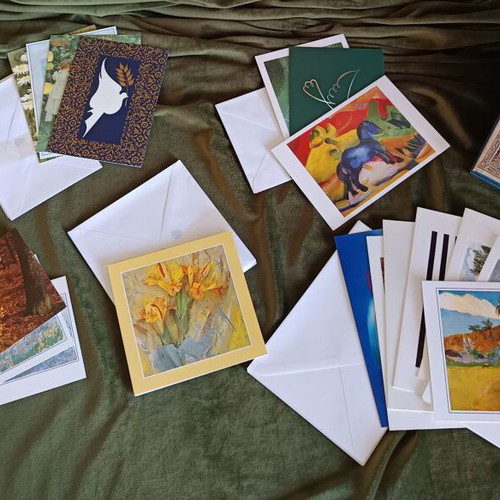 Vintage Unicef set of 28 collectible art cards new