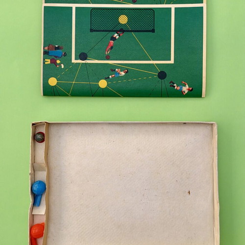 The Goal vintage board game used, 50s-60s sports