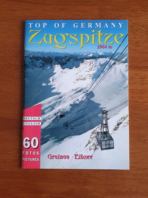 Zugspitze φωτογραφικό άλμπουμ σαν καινούργιο, αγγλικά