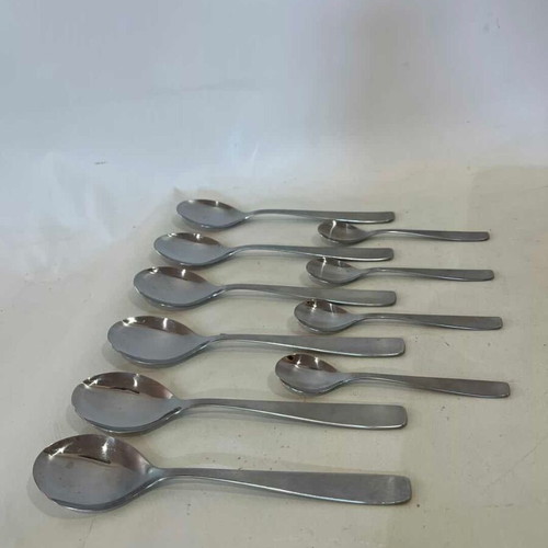 Tramontina Inox Brazil stainless steel spoon set, 10 pieces