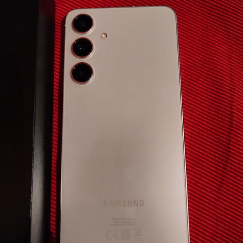 Samsung Galaxy S24 Plus 256GB 12GB Dual SIM smartphone like new, silver