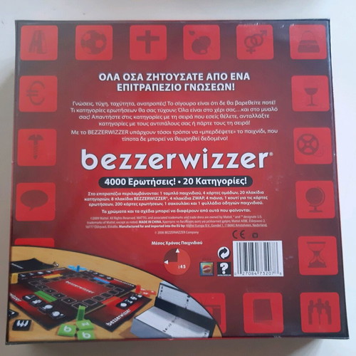 Bezzerwizzer board game new, 4000 questions, 20 categories
