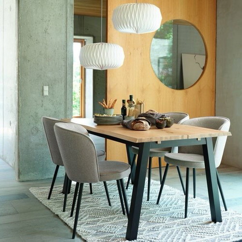 Dining chairs new, ready to deliver, chenille fabric