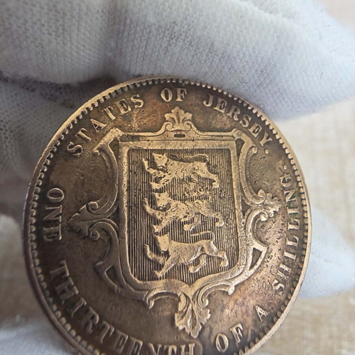 1/13 Shillings 1871 Jersey coin like new