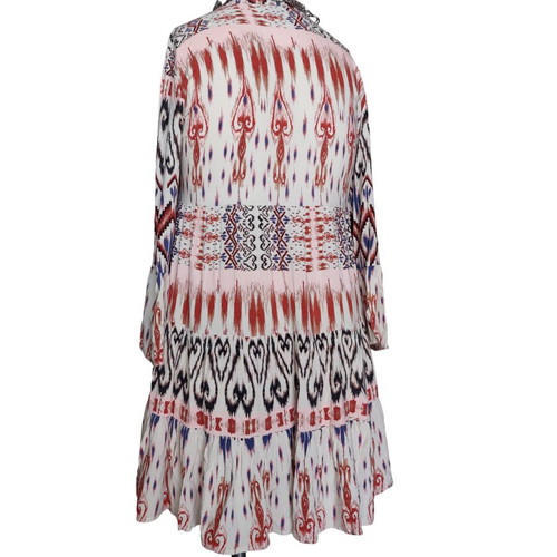 Boho dress Jdy 100% viscose oversized XS-M like new, multicolor