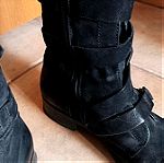  Μπότες δερμάτινες (biker boots)