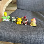 Pokemon mini figures used
