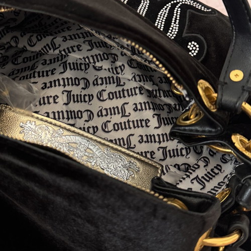 Juicy Couture Primerose black bag with double handle and key charms