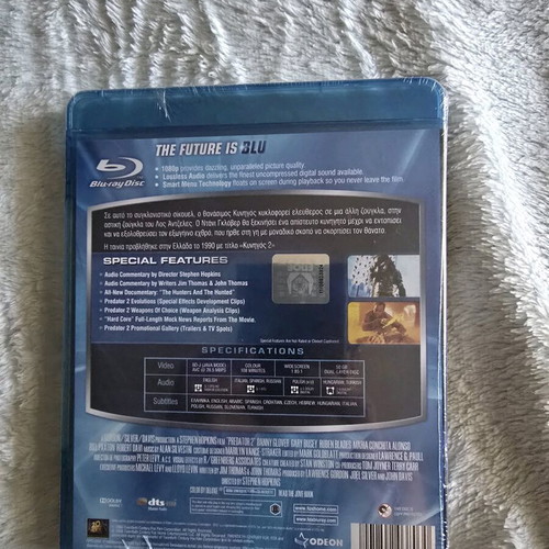 Predator 2 Blu-Ray new with Greek subtitles